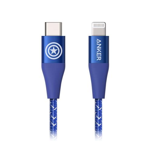 A8662 糖果快充線0.9M 粉USB-C to Lightning-ANKER台灣官方網站