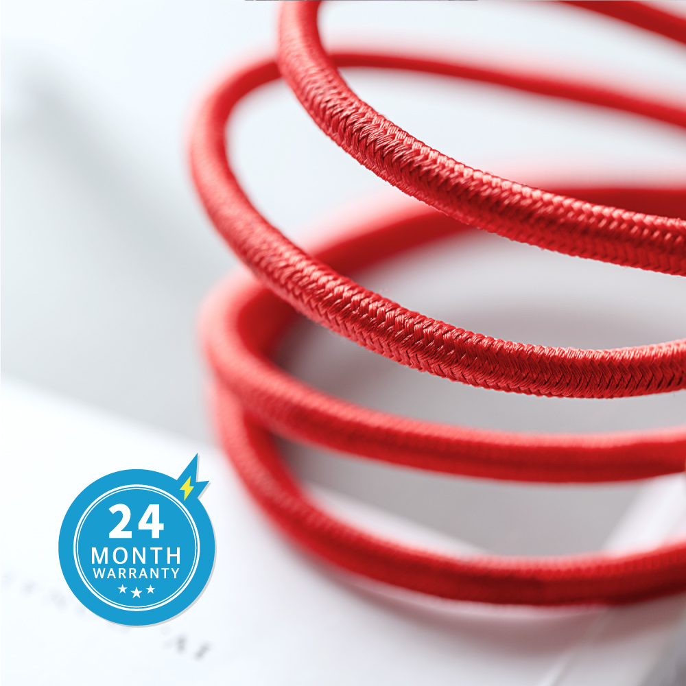 A8169 快充線 1.8M 紅 USB-C to  +攜行袋