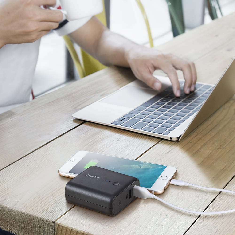 A1621 行動電源充電座 5000mAh  黑 PowerIQ