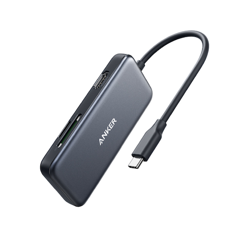 A8334 五合一USB-C 多功能擴充集線器支援4K高清-ANKER台灣官方網站