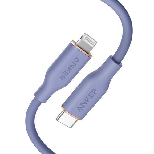 A8662 糖果快充線 0.9M 紫 USB-C to Lightning