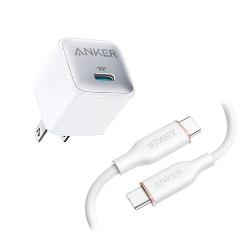 【快充組】A2637 20W充電器 + A8552 USB-C充電線 0.9M