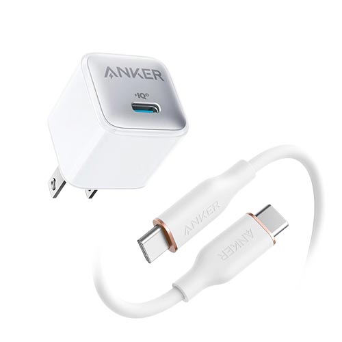 【快充組】A2637 20W充電器 + A8553 USB-C充電線 1.8M