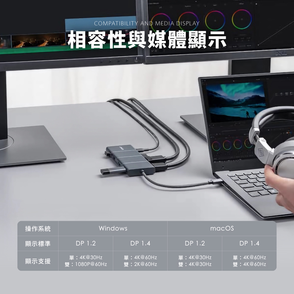 A8385 563 USB-C Hub 11-in-1 高效能傳輸集線器