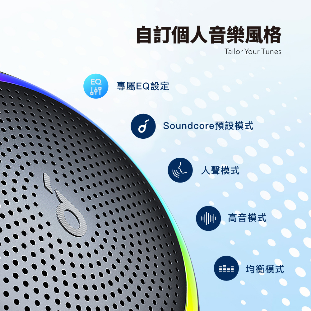 A3127 Soundcore Mini 3 Pro防水藍牙喇叭 灰