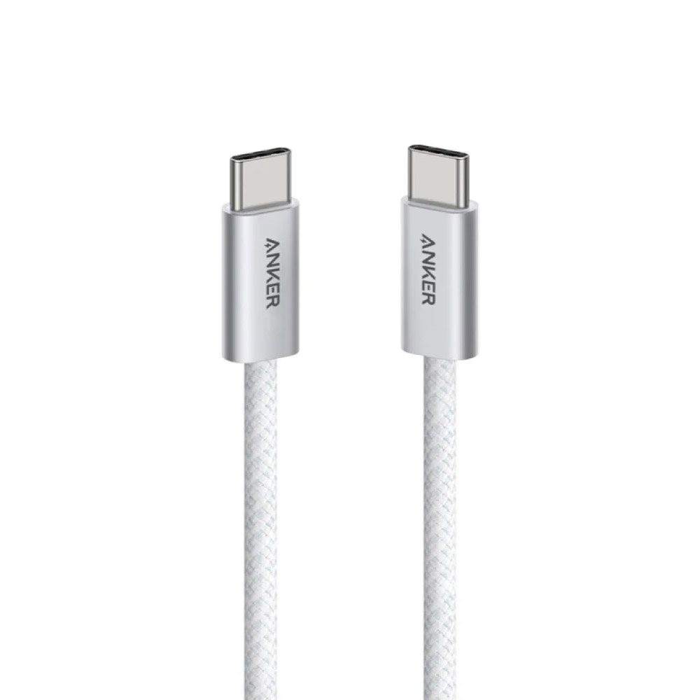 A8060 240W Type-C 耐髒充電線-1.8m 白