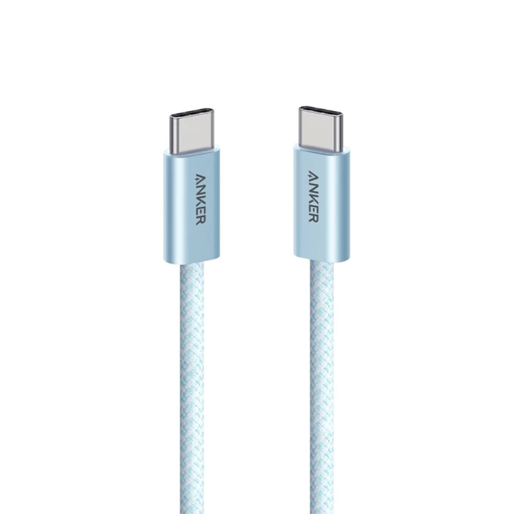 A8060 240W Type-C 耐髒充電線-1m 藍