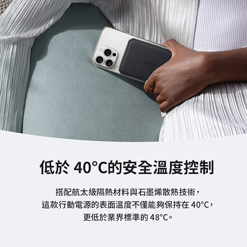 A1664 10000mAh Qi2 超薄磁吸行動電源 綠