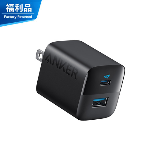 【福利品】Anker A2331 323 33W 快速充電器 1A1C 黑色