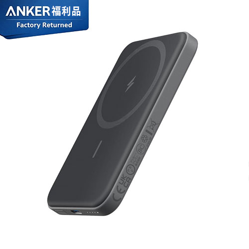 【福利品】A1610 621 MagGo 5000mAh 超薄磁吸行動電源 石墨黑