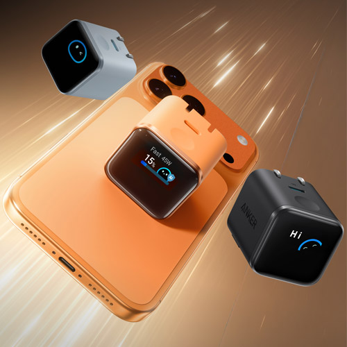 A121D Nano 45W 螢幕充電器-橙